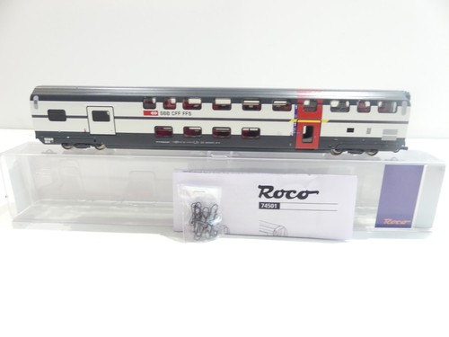 Roco H0 74501 Doppelstockwagen AD 1. Klasse der SBB CFF FFS in OVP P2562 | Condition: Gebraucht