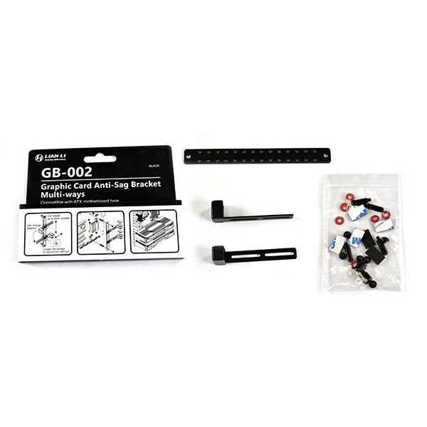 Lian-Li Nero Supporto Per Scheda Grafica Verticale/Orizzontale Gb-002 - Immagine 2