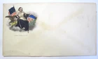 C. W. illustrated Envelope w/Eagle, Flag, Shield- F.F. Kimmel 59 Nassau St NY