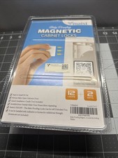 Vmaisi Baby Proofing Adhesive Magnetic 12 Cabinet Locks 2 Keys Easy Install