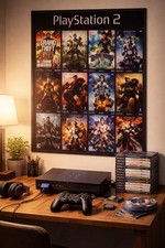 PlayStation 2 Console / PS2 2TB / Plug & Play /Gaming Bundle / HDMI/ Fully Clean