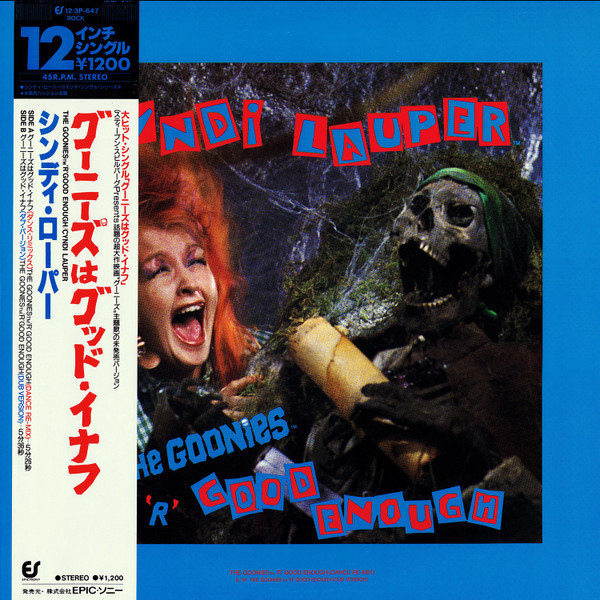 Cyndi Lauper - The Goonies R Good Enough / VG / 12