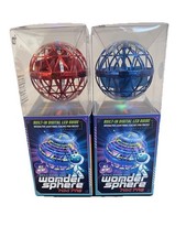 Wonder Sphere Mini Pro Magic Hover Ball 2 Pack Blue Red LED Light STEM Toy New