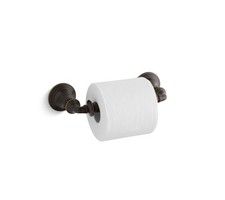 KOHLER K-10554-2BZ Devonshire Double Post Spring-Loaded Tissue Holder Oil Rub
