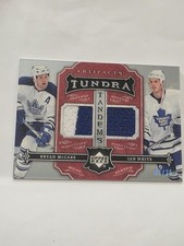 BRYAN McCabe AND IAN WHITE 2007-08 UD Artifacts Tundra Tandems  #07/25
