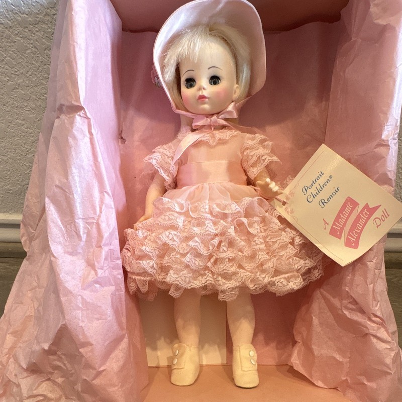 Madame Alexander Portrait Children Renoir 14in Hard Plastic Doll 1957 MPN 1578