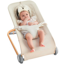 Baby Bouncer, Portable Bouncer Seat for Babies, Ergonomic Design Baby Bouncer Ch