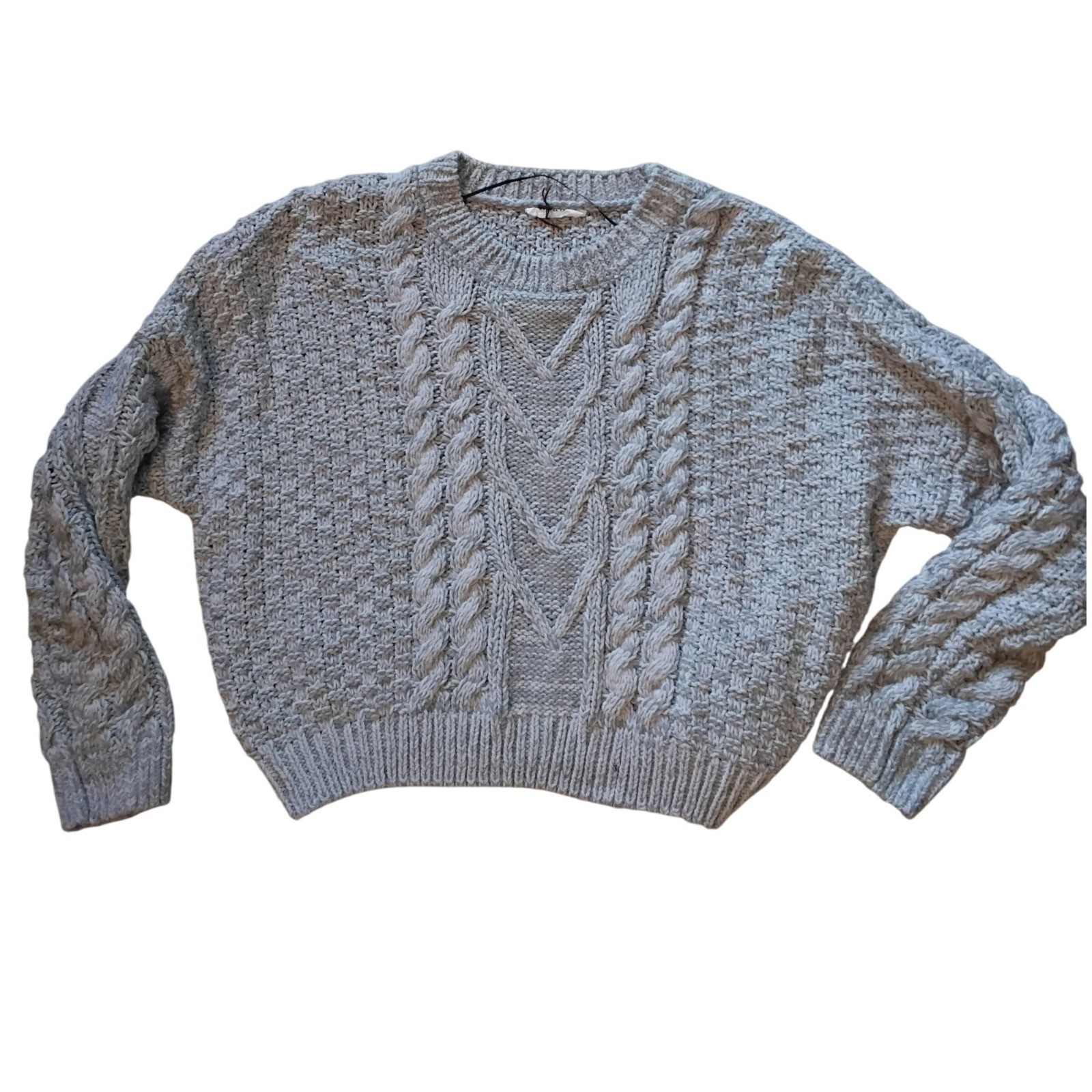 Cable Knit Pullover Sweater Double Zero Lovely La… - image 1