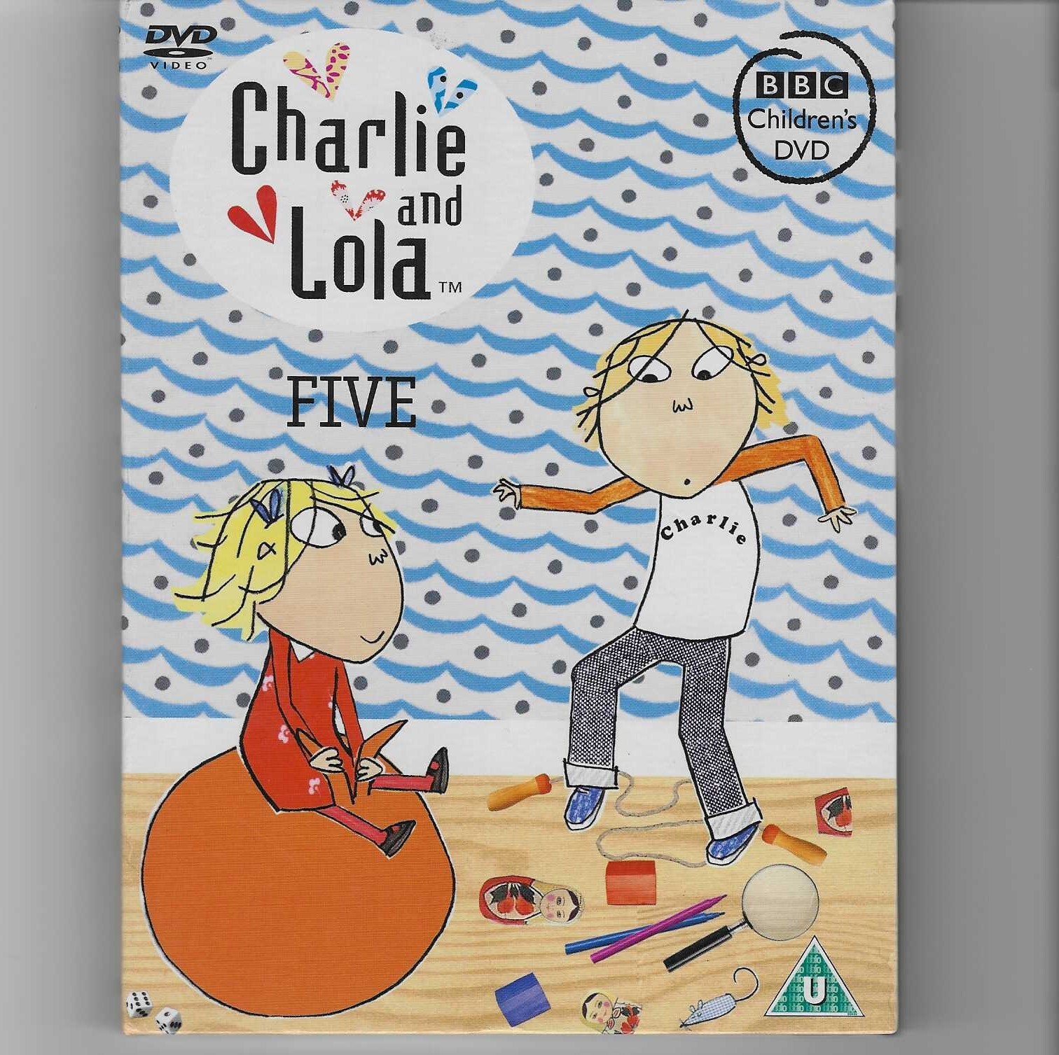 Charlie And Lola Vol Five DVD 2005 TV  Rated U Family Animation 80 Minutes Used