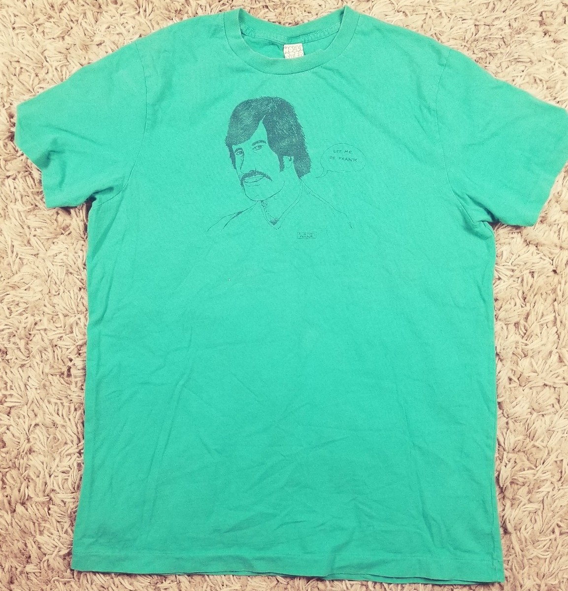 1994 Frank Zappa Vintage Tシャツ M Vtg Hollister Frank Zappa T shirt Let Me Be Frank 90s Single