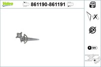 Valeo 861191 Fensterheber Hinten Rechts FüR Honda