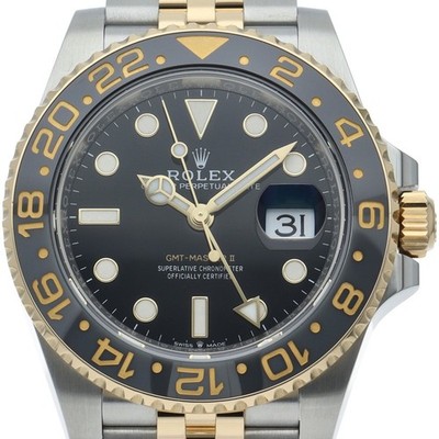 ROLEX GMT-Master II Uhr Jubilee 126713GRNR K18YG / Edelstahl Herrenuhr...