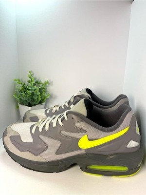 Nike Air Max2 Light CJ0543-001 Men s Size 13 Atmosphere Grey Volt Sneakers