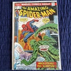 Amazing Spider-Man 146 Scorpion cover Bronze Age Marvel 1975 Romita cover No MVS