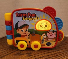 VTech 2016 FARM FUN Storybook Read Along Electronic Baby Toddler Toy