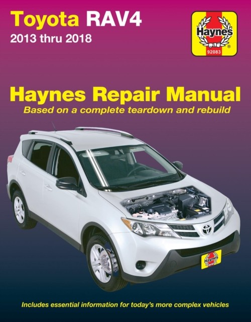 TOYOTA RAV4 2013 - 18 by Haynes Publishing PAPERBACK 9781620923252