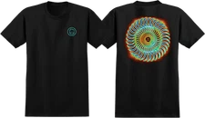 SPITFIRE RADIOACTIVE CLASSIC SWIRL SS TSHIRT MEDIUM BLACK