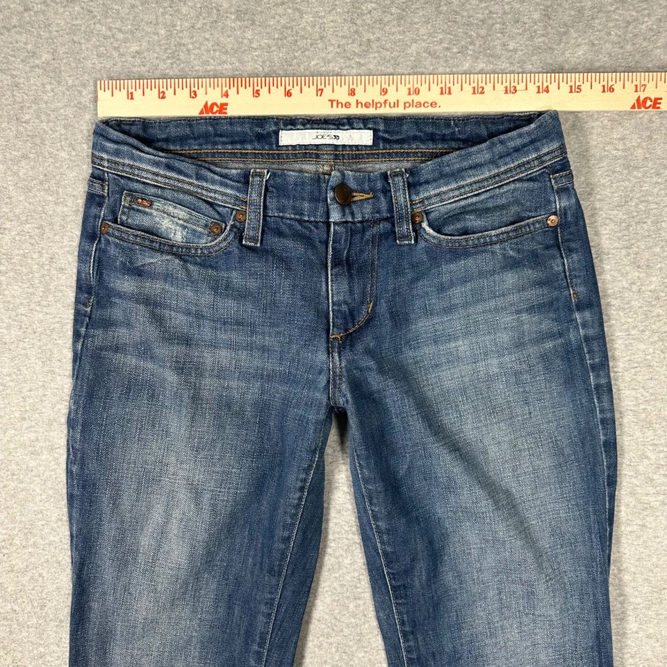 Jeans Joes Provocateur Bootcut tiro bajo lavado oscuro elástico denim para mujer 26 Foto 2 de 4