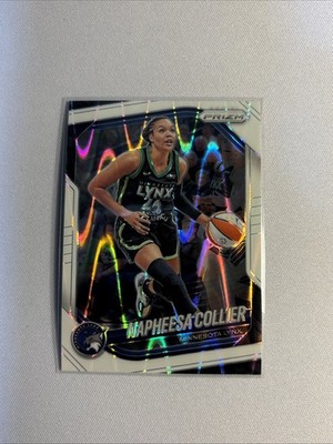 2025 Panini Prizm WNBA - Napheesa Collier #8 - White Seismic Prizm Lynx