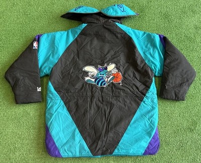Vintage Charlotte Hornets NBA Jacket Lee Sport Size Large L