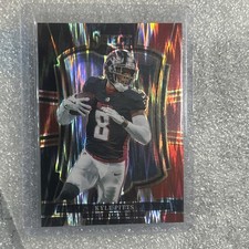 2025 Panini Select - Premier Level Kyle Pitts #147 Black & Red Shock Prizm