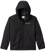 Columbia Boys Black Hikebound all Jacket Size Youth XS 6/7 Brand New   