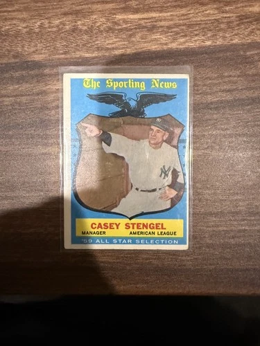 1959 Topps - High # Casey Stengel #552 video thumbnail