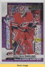 2017-18 O-Pee-Chee Platinum Violet Pixels Scott Darling #62 READ 0ph