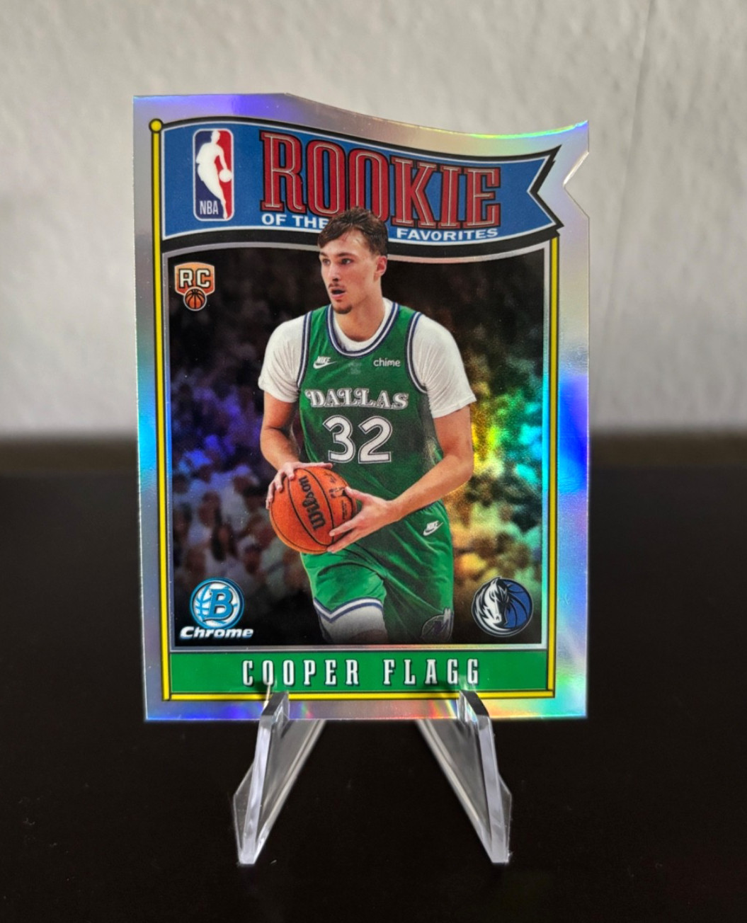 2025-26 Bowman Chrome Cooper Flagg Rookie of the Year Refractor Insert #RY-1