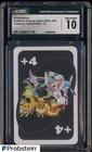 2019 Pokemon Playing Cards Pocket Uno Eeveelutions 4 CGC 10 GEM MINT