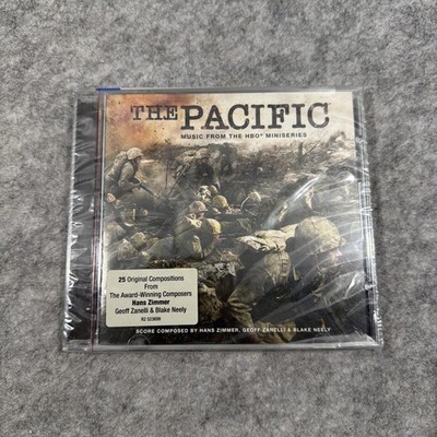 The Pacific MUSIC FROM THE HBO MINISERIES~Sealed CD w/Hype Sticker   HANS ZIMMER