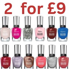 Image of Sally Hansen Complete Salon Manicure Nail Polish 14.7ml Any 2 for £9 Add 3 to...