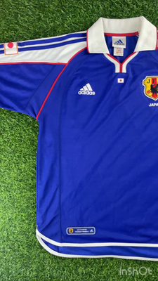 Japan 2001 Official Player Issue Jersey Shirt Kit – Size – J