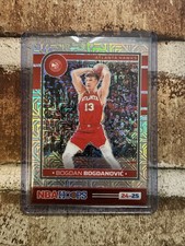 2024-25 Hoops #147 Bogdan Bogdanovic Premium Prizms Mojo Refractor #10/25
