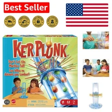 KerPlunk Kids Game - Fun Marbles and Sticks Challenge for 2-4 Players