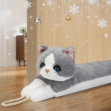 36 Inch Under Door Draft Stopper Weighted Noise Blocker Cat Draft Guard