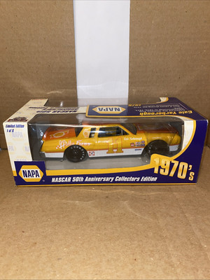 Cale Yarborough #11 Holly Farms NAPA 50th 1/24 NASCAR Yellow 1970 s Collector