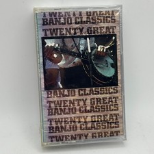 Twenty Great Banjo Classics Cassette 1995 MCA Records Bluegrass Folk SEALED NOS