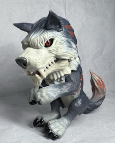 Untamed Ferocious Direwolf Interactive Toy Fingerlings Midnight - Tested & Works