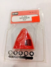 Du-Bro  CAT. NO.  274  ~NIP!~ 2" Dia., 2-Blade Spinner Red