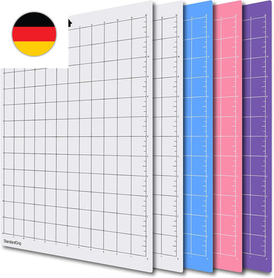 12X12 Schneidematte Für Silhouette Cameo Plotter 4/3/2/1,5Er-Pack Ersatz Schneid