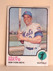 1973 TOPPS WILLIE MAYS #305 NEW YORK METS HOF