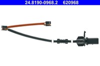 ATE Warnkontakt Bremsbelagverschleiß 24.8190-0968.2 FüR 4H2 4H8 A8 Audi D4 4HC