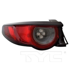 Tyc Left Driver Side Led Tail Light For Mazda 3 Hatchback 2019-2021 Models