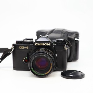 Chinon CE-4 35mm SLR Film Camera With 50mm F/1.7 lens - Tested