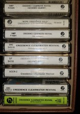 Creedence Clearwater Revival cassettes Collection