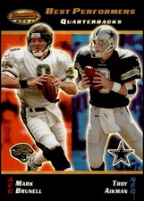 2000 Bowman's Best #95 Mark Brunell / Troy Aikman