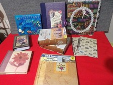 vintage lot of 10 photo albums various sizes and brands