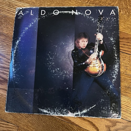 ALDO NOVA Self-Titled USED 1982 LP Pop Rock Vinyl Record POR-37498