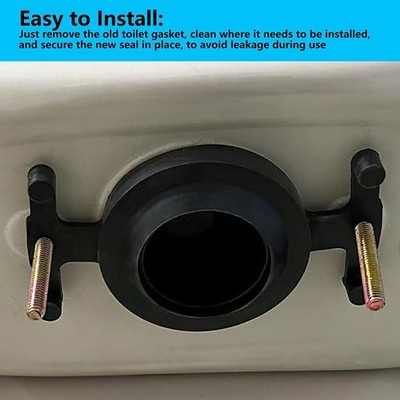 Kompletter WC Tank Schraubensatz für Eljer Toiletten inkl. Metall- und Gummitei